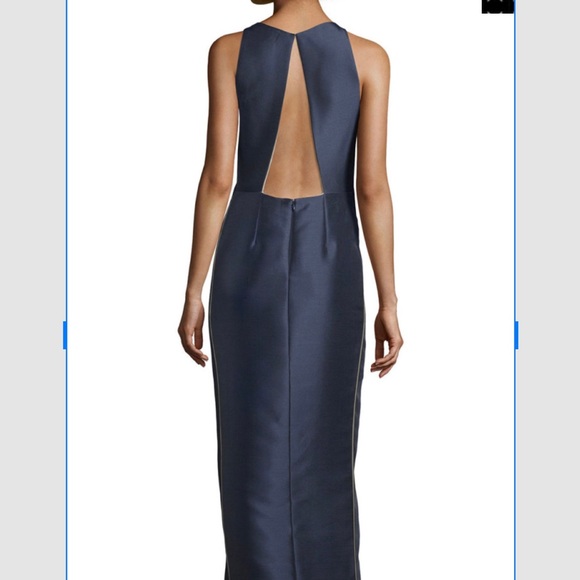 J Mendel navy gown size 6/8 - Picture 3 of 5